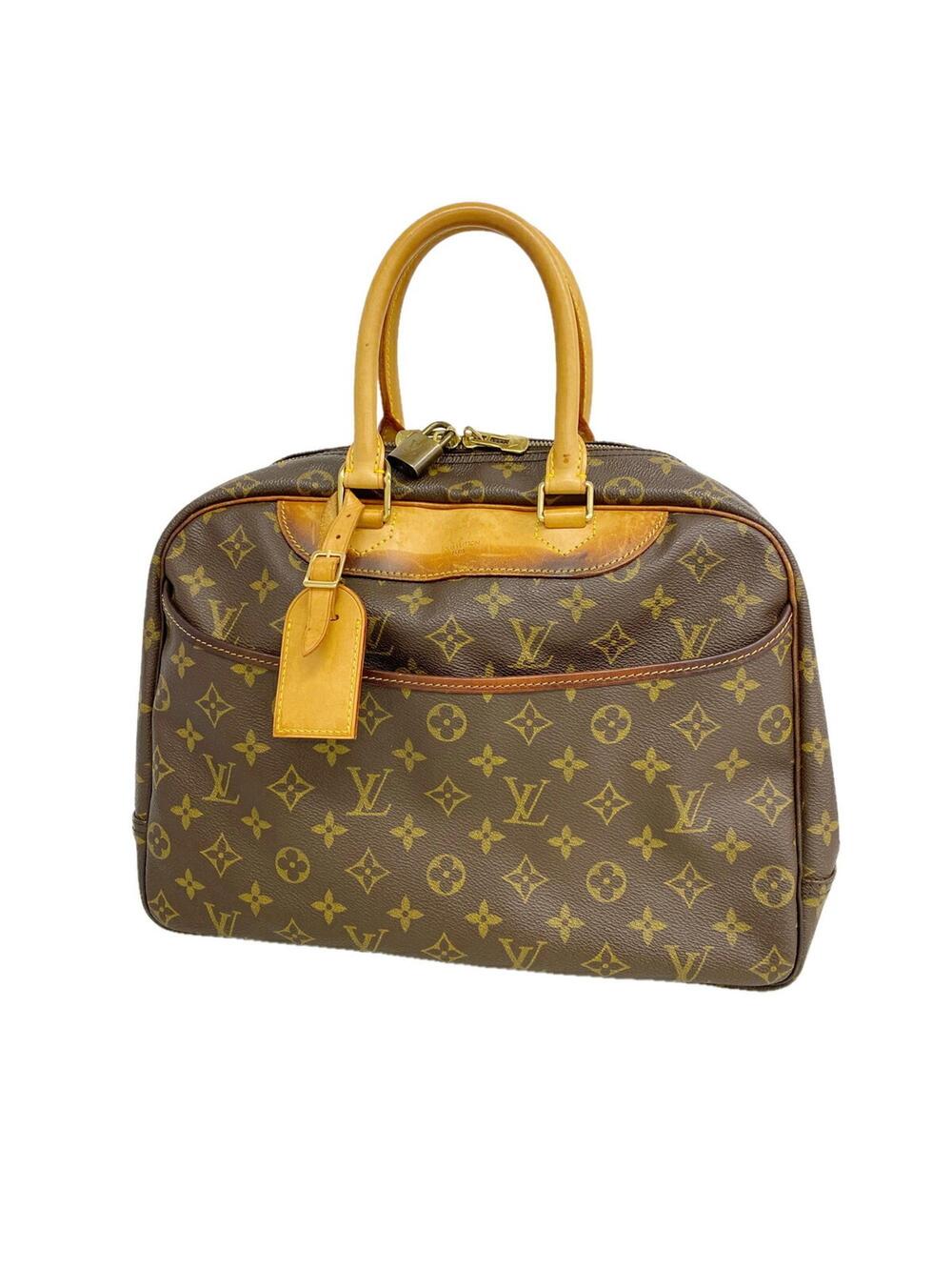Louis Vuitton Deauville Handbag Canvas #375622L77B